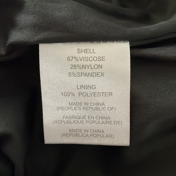 Anthropologie Hutch A-line Mini Skirt Side Pockets Charcoal Gray Size XS - Picture 6 of 8